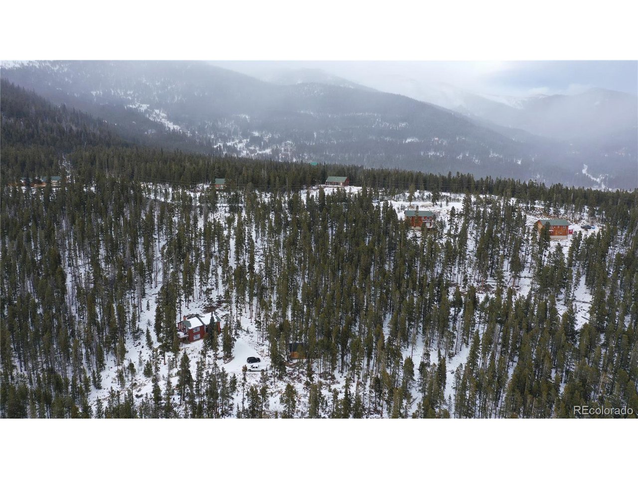 37 Vista Road Idaho Springs, CO 80452 - Photo 20 of 27 a black and white photo of a city