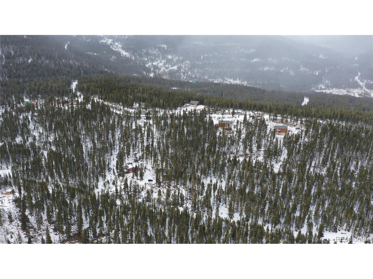 37 Vista Road Idaho Springs, CO 80452 - Photo 21 of 27 a black and white photo of a city