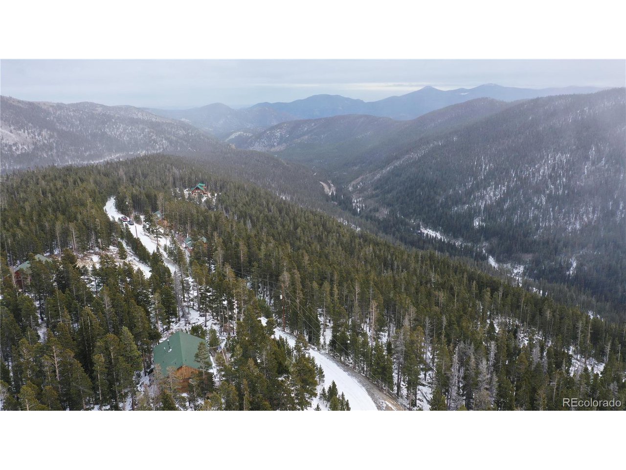 37 Vista Road Idaho Springs, CO 80452 - Photo 23 of 27 a black and white photo of a green field