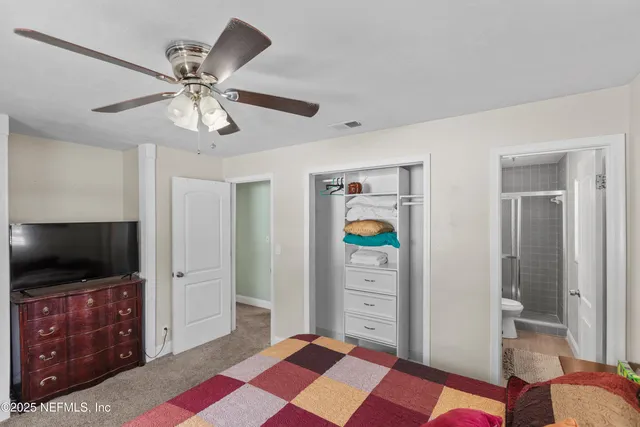 a room with storage and utility