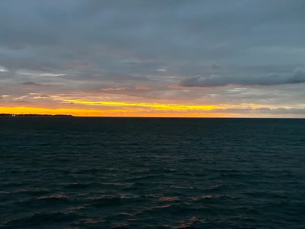 a view of an ocean and beach