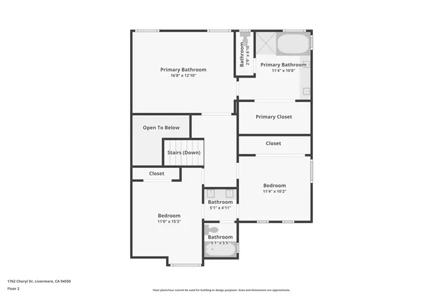 $1,680,000 | 1762-1762 Cheryl Drive, Livermore, CA 94550