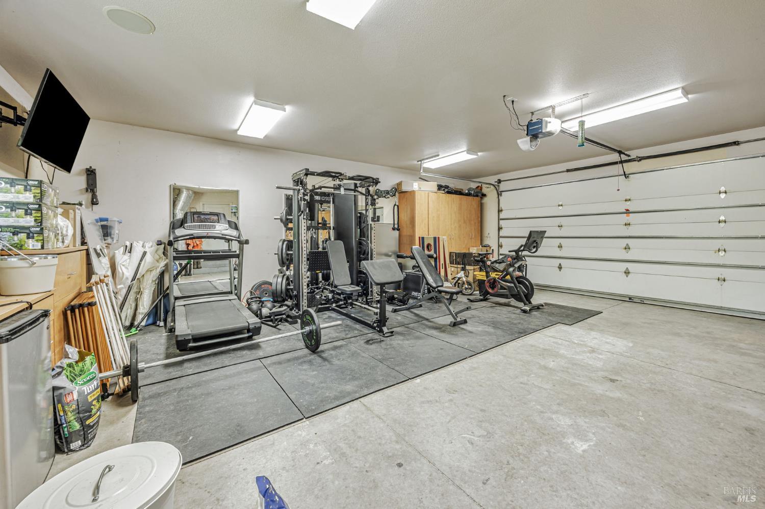 4100 Bisordi Lane Fulton, CA 95439 - Photo 43 of 75 a view of a room with gym equipment