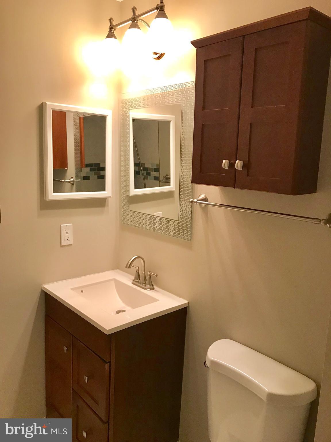 7702 Lexton Place, Unit 65 Springfield, VA 22152 - Photo 15 of 24 a bathroom with a sink vanity and toilet