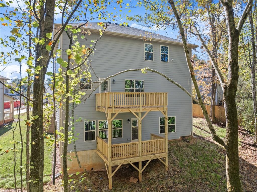 661 Forest Way Cornelia, GA 30531 - Photo 41 of 45 a front view of a house with a trees