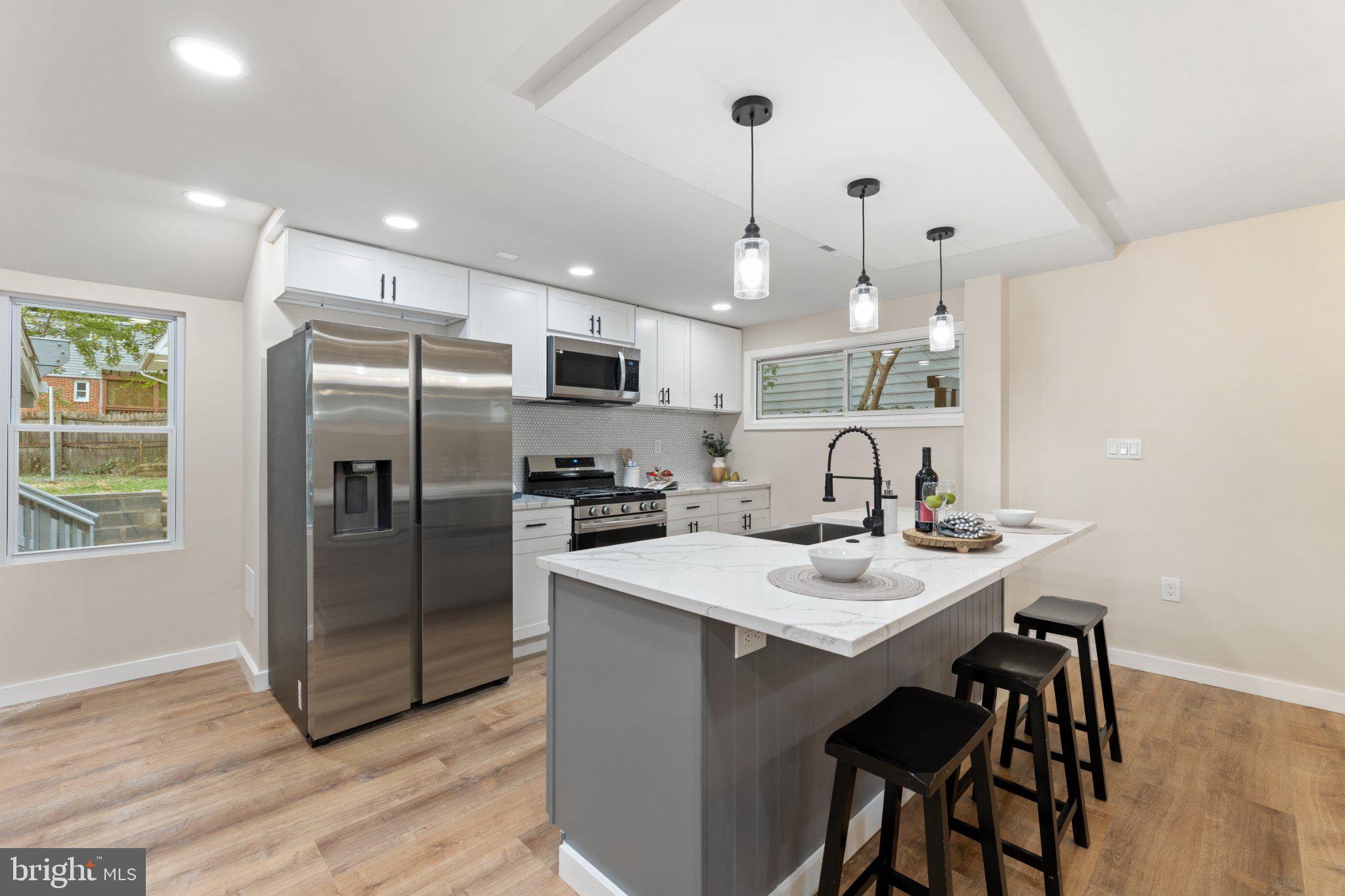 3215 Edgewood Road Kensington, MD 20895 - Photo 15 of 37 Modern kitchen with sleek finishes.