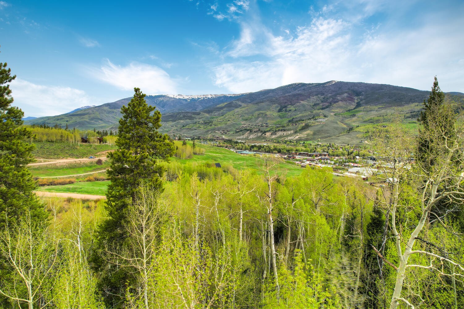 1672 South Ruby Road Silverthorne, CO 80498 - Photo 18 of 27 View from the approximate building site