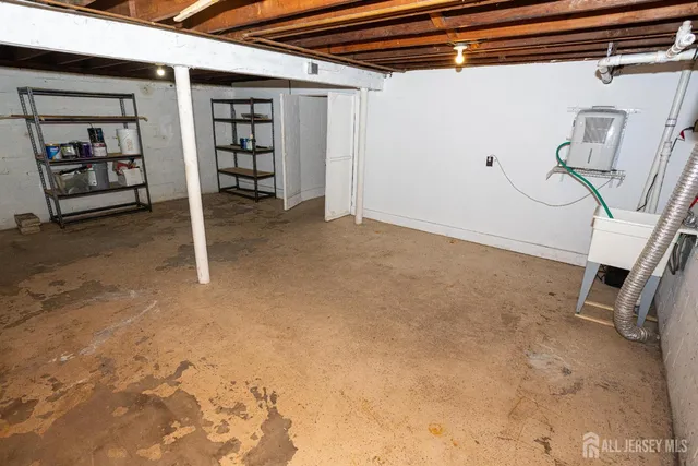 a view of water heater room