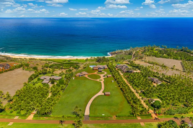 a view of an ocean and beach