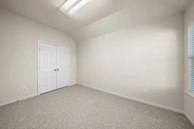 an empty room with a empty space