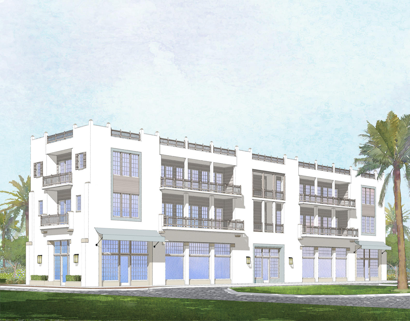 Tbd Tbd Kaiya Ave Inlet Beach, Unit 31 Inlet Beach, FL 32461 - Photo 1 of 11 a front view of a building with a yard