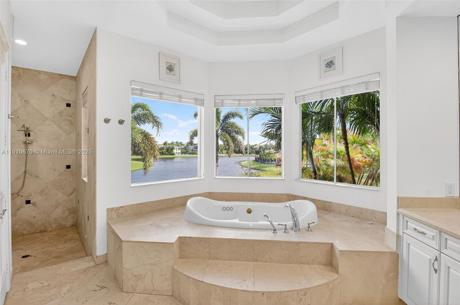 9597 Bridgebrook Drive Boca Raton, FL 33496 - Photo 47 of 88 a bath tub sitting in a bathroom next to a tub