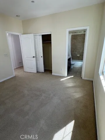 a view of a room with an empty space