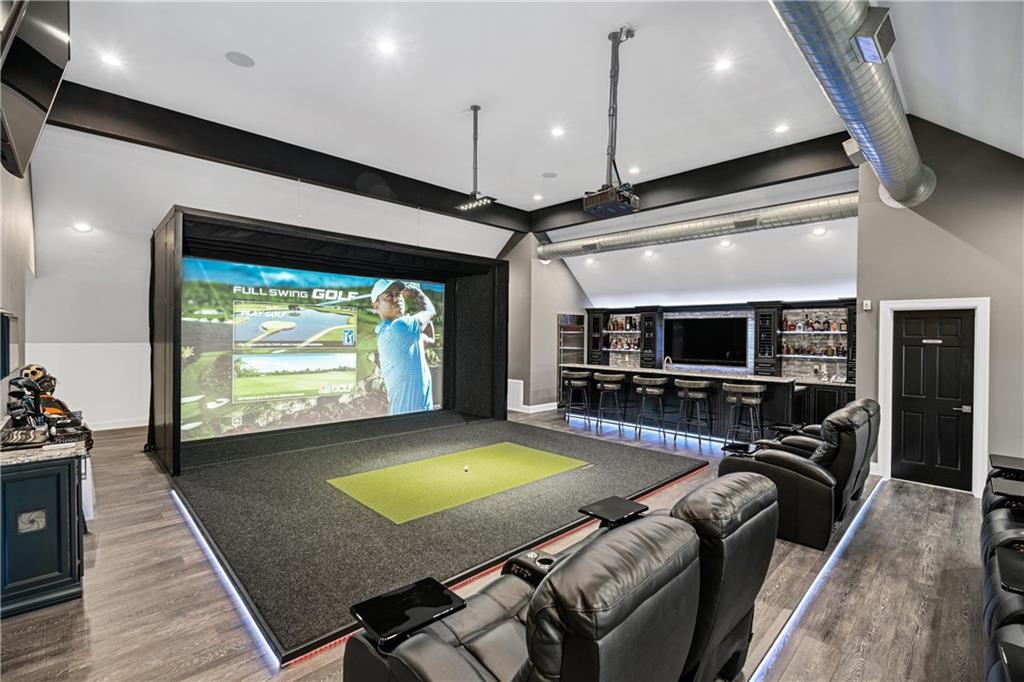 125 Justabout Road Venetia, PA 15367 - Photo 36 of 50 Golf Simulator, Bar