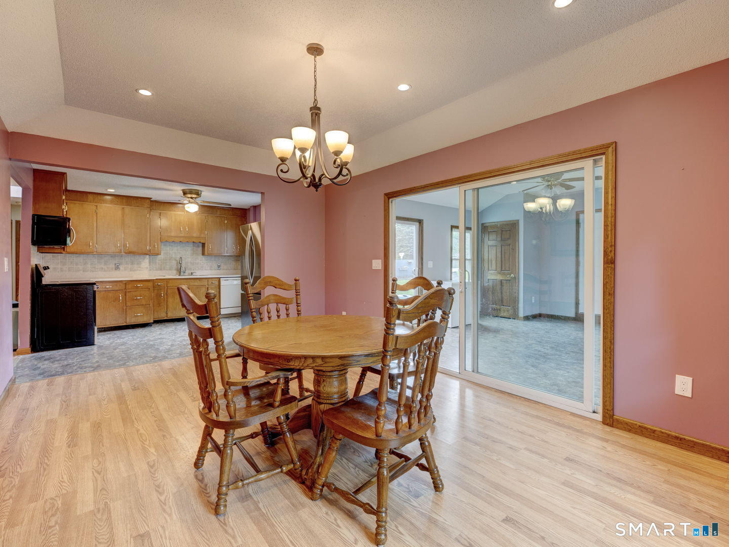 1 A Heritage Road Columbia, CT 06237 - Photo 7 of 40 Dining Room is directly off kitchen and leads to large mudroom