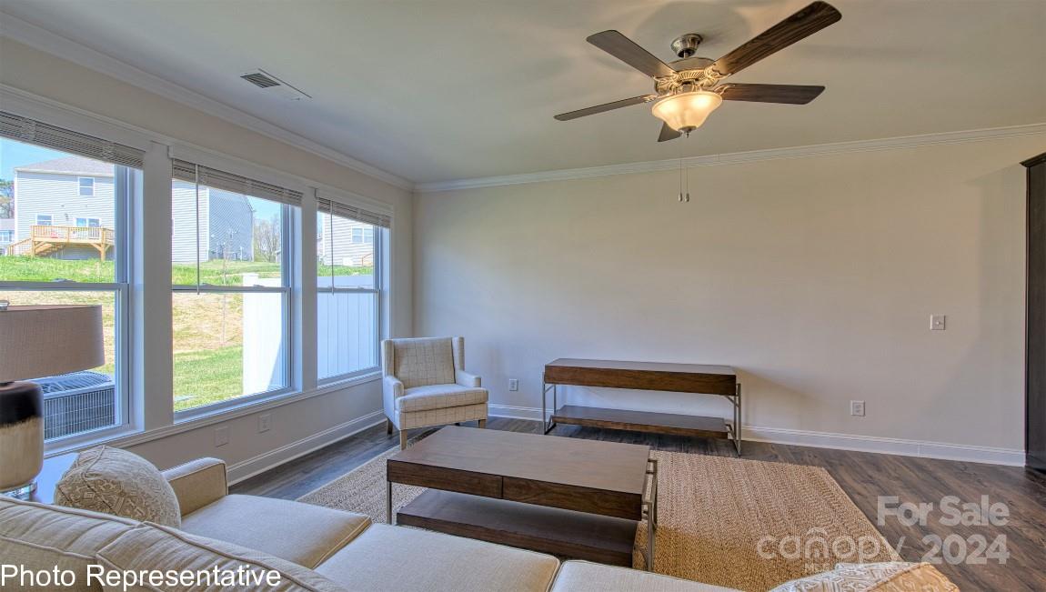 538 Wheatfield Road Fletcher, NC 28732 - Photo 17 of 44 a living room with furniture and a window
