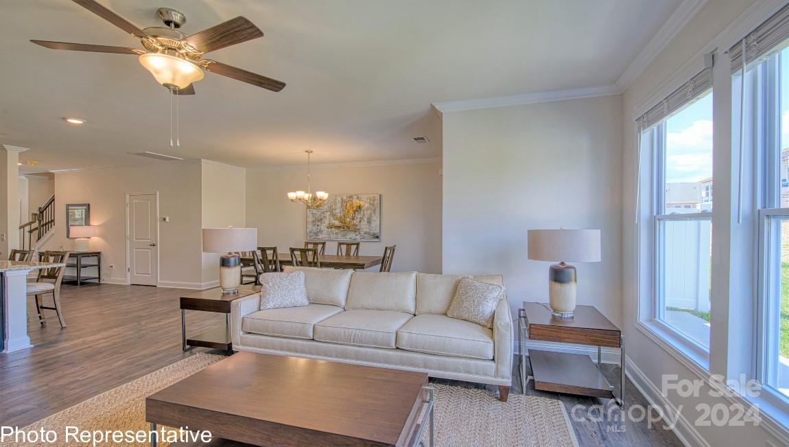 538 Wheatfield Road Fletcher, NC 28732 - Photo 19 of 44 a living room with furniture and a large window