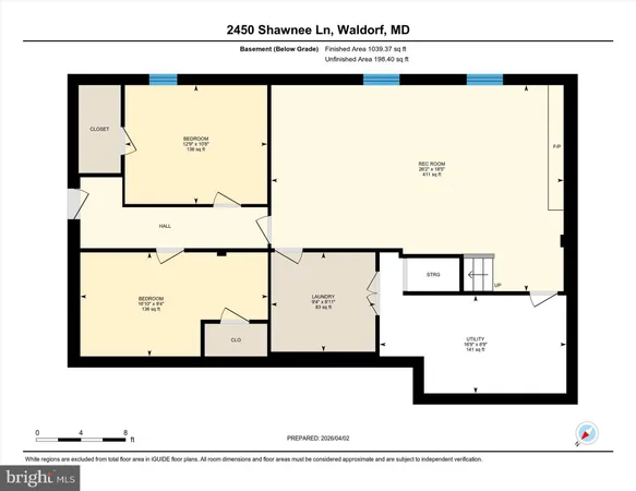 $425,000 | 2450 Shawnee Lane, Waldorf, MD 20601