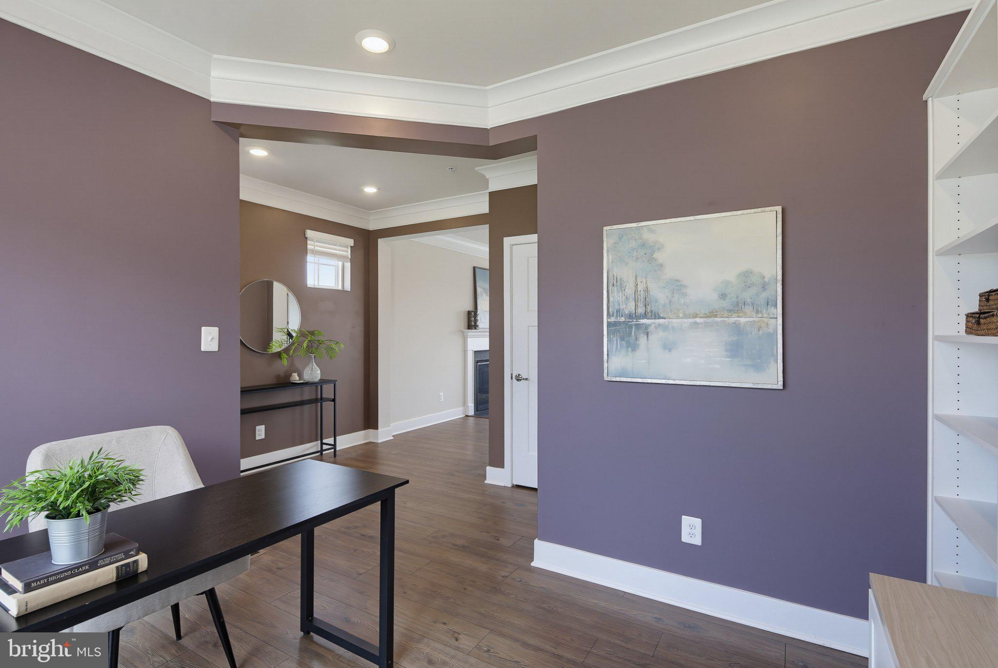 3607 Haven Farm Road Perry Hall, MD 21128 - Photo 19 of 67 Chic workspace with calming hues.