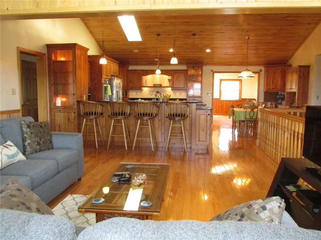 243 Baer Ridge Road Somerset, PA 15501 - Photo 6 of 25 Dining or living area. It is your space you decide what to do with it! Looking into the kitchen this shot shows the area as a living space.