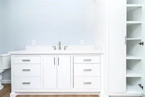 a close up of a mirror