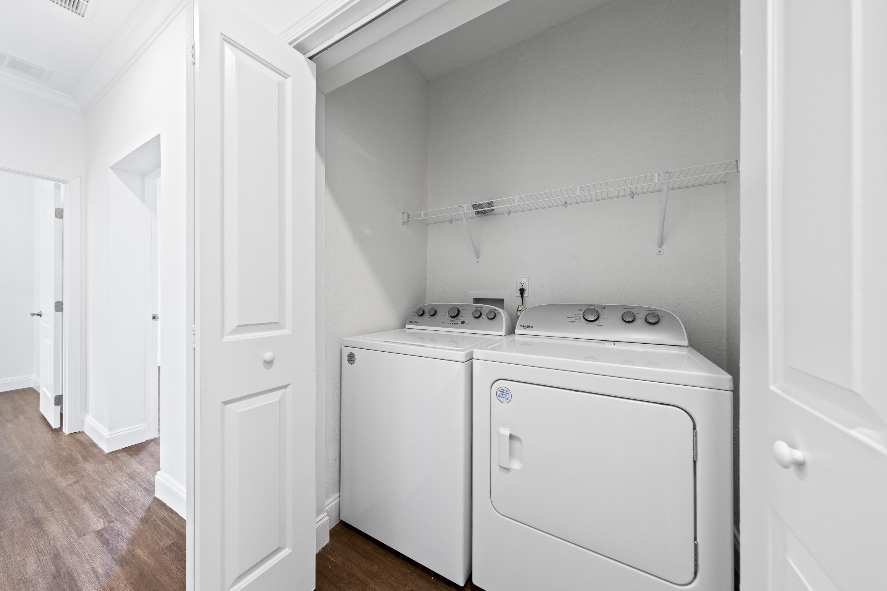 48 4th Street Santa Rosa Beach, FL 32459 - Photo 8 of 24 a utility room with dryer and washer