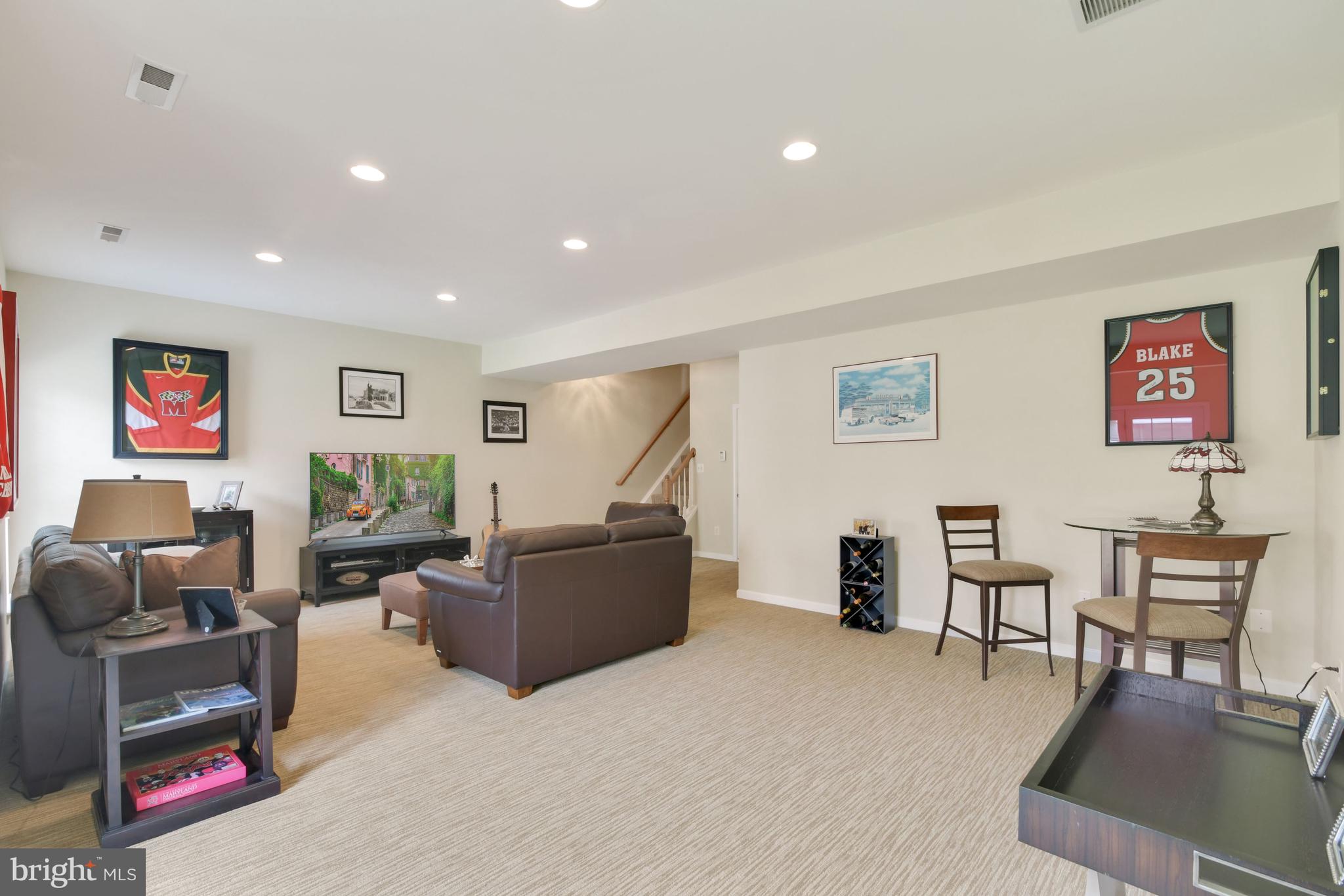 25523 Beresford Drive Chantilly, VA 20152 - Photo 26 of 48 Expansive Rec Room on Lower Level