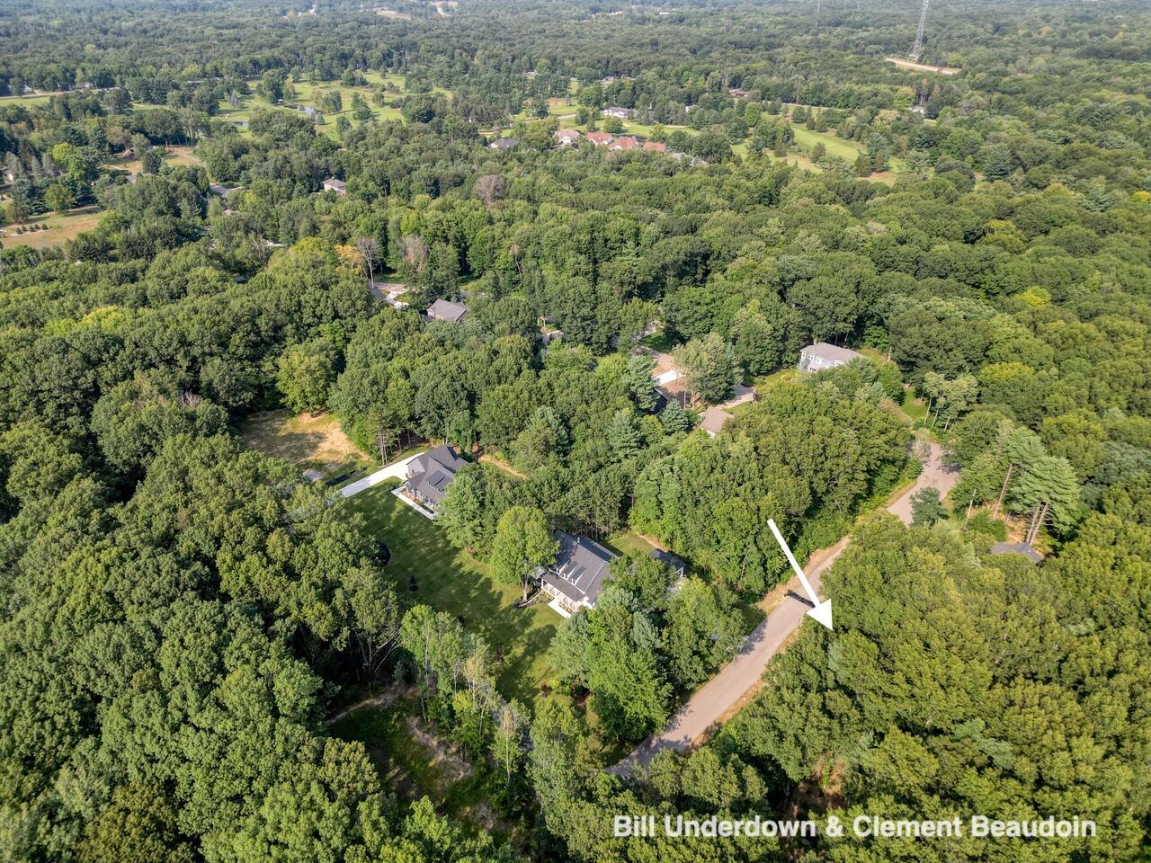 6440 Gaslight Lane Saugatuck, MI 49453 - Photo 2 of 7 Overhead drone photo.