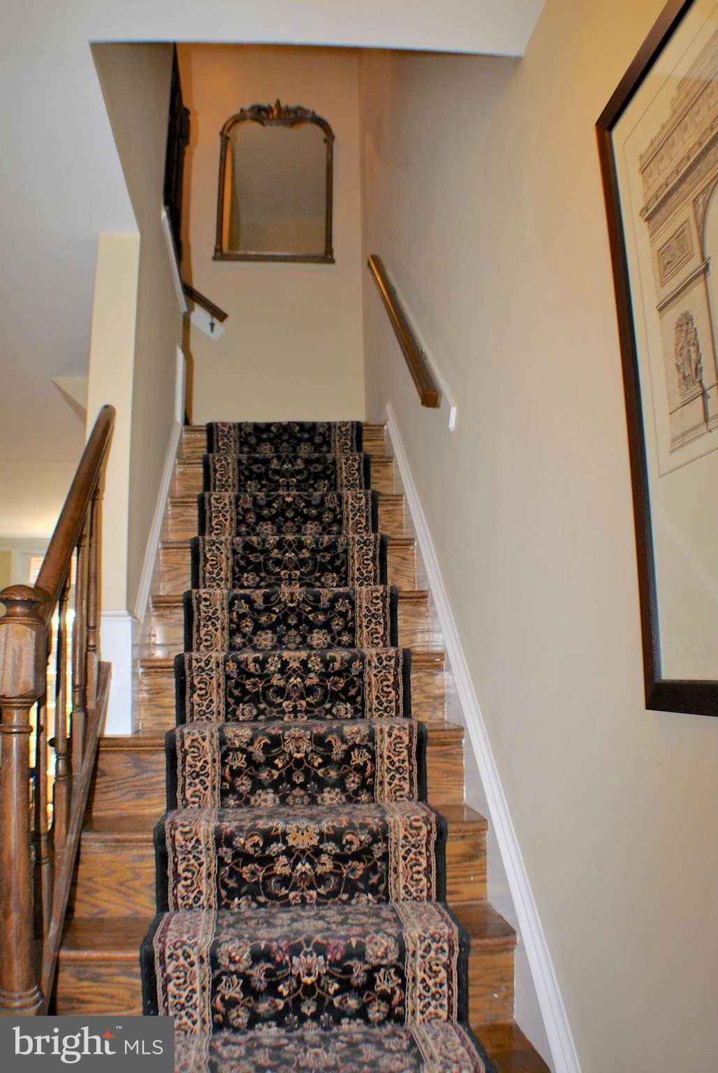 1219 Portner Road Alexandria, VA 22314 - Photo 13 of 27 Hardwood Staircase