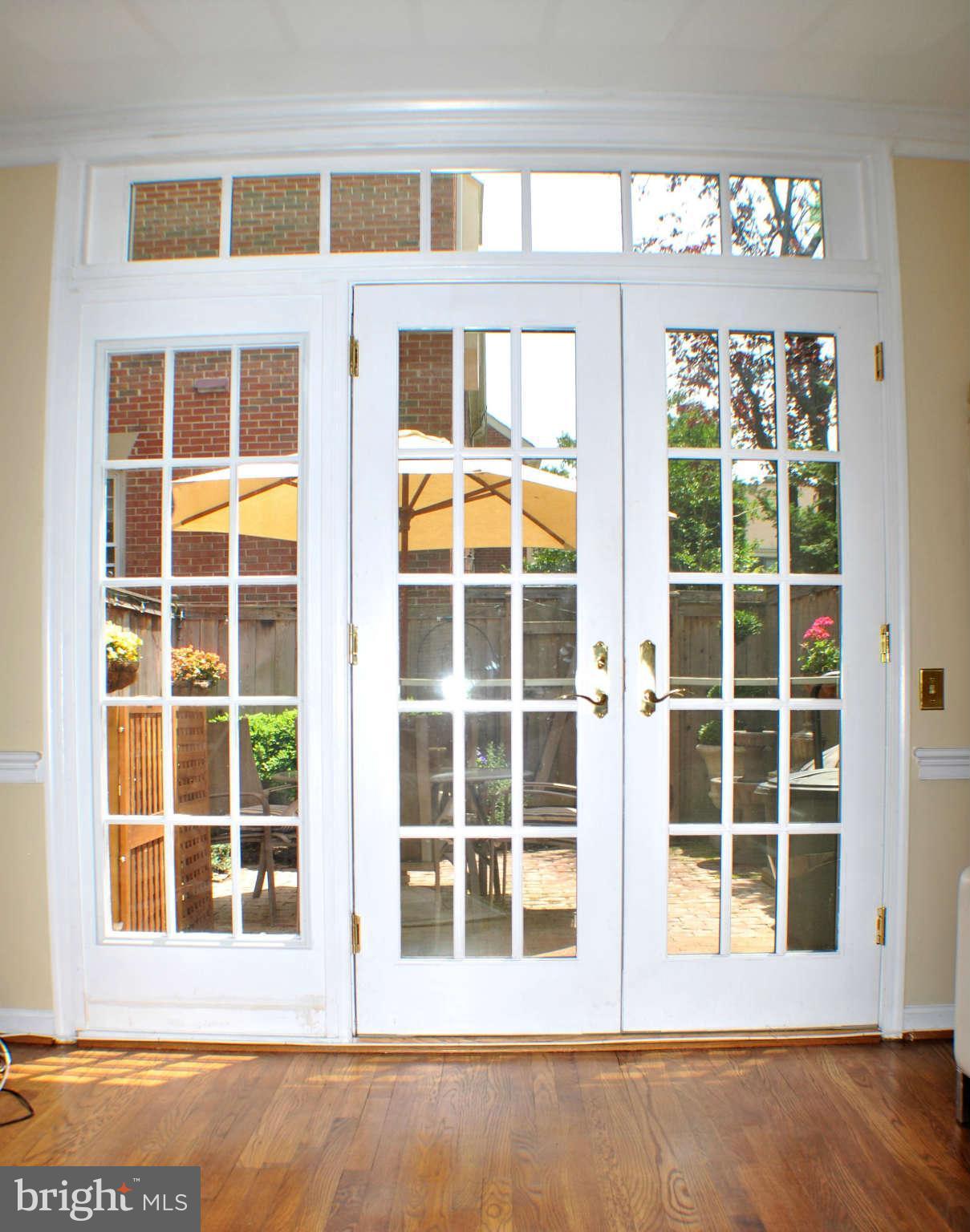 1219 Portner Road Alexandria, VA 22314 - Photo 7 of 27 Triple French Door with Transom
