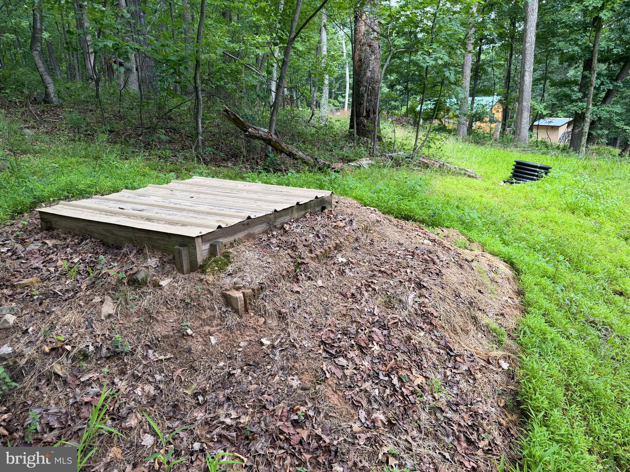 1419 Paul's Woods Road Delray, WV 26714 - Photo 41 of 105 a view of a backyard with a table and chairs