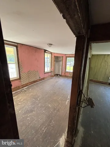 a view of a room with window