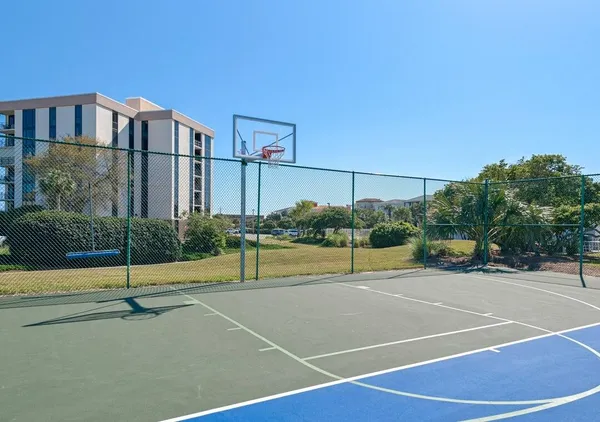 a view of a tennis court