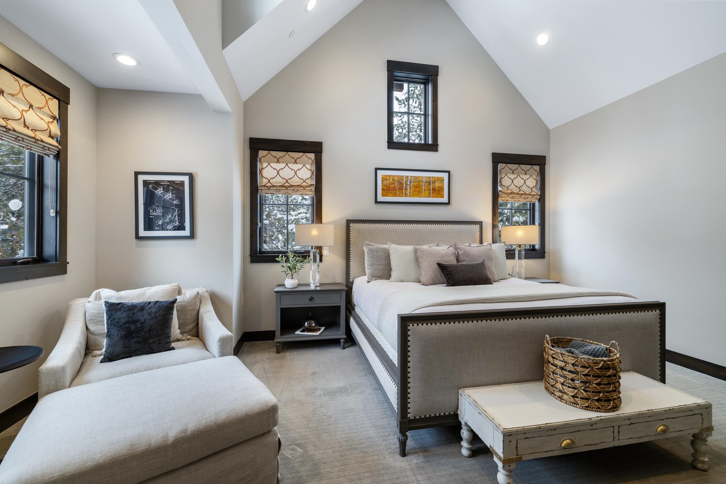 10601 Carson Range Road Truckee, CA 96161 - Photo 14 of 28 a bedroom with furniture and windows