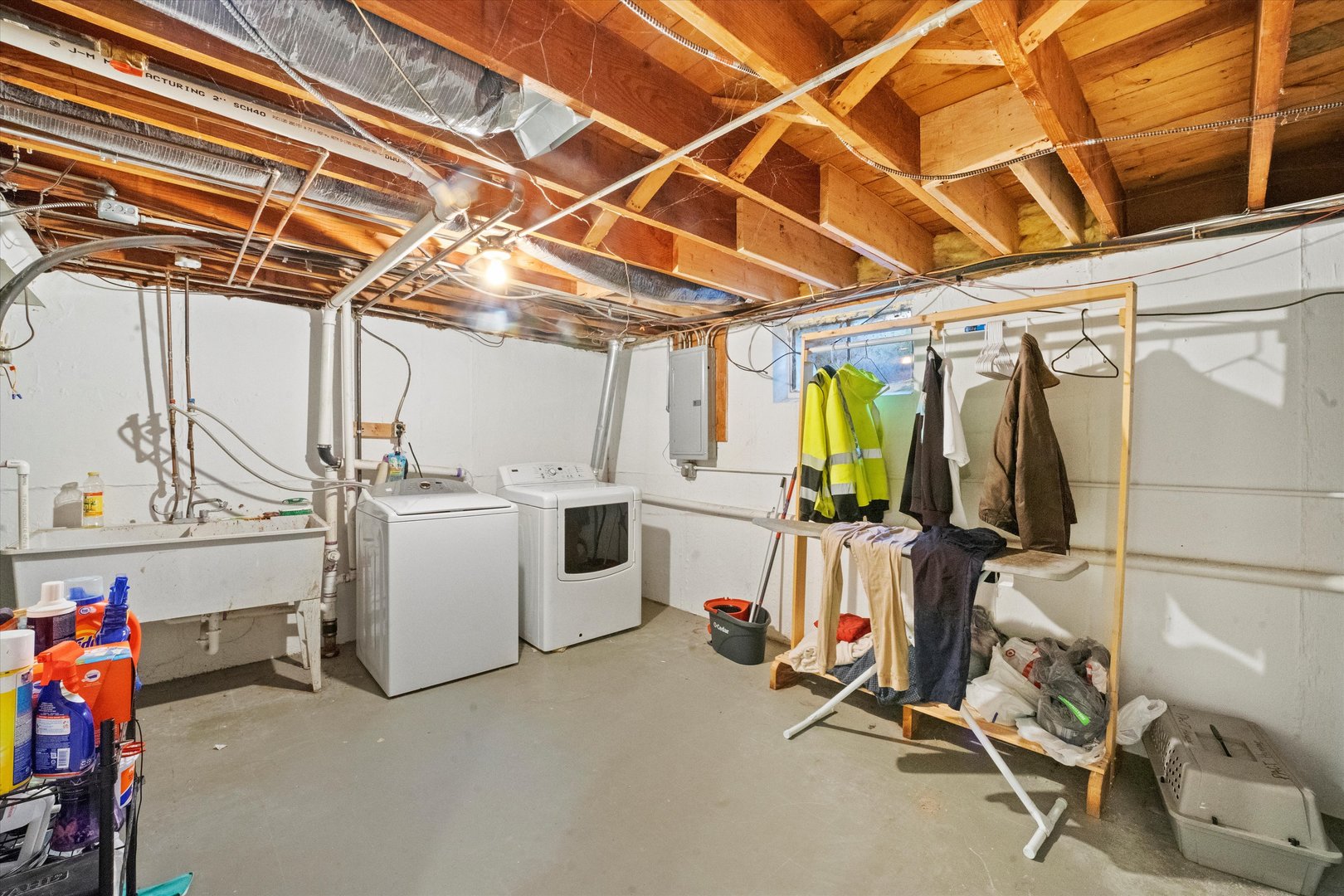 509 Spring Street Roselle, IL 60172 - Photo 20 of 31 a view of storage and utility room with stuff