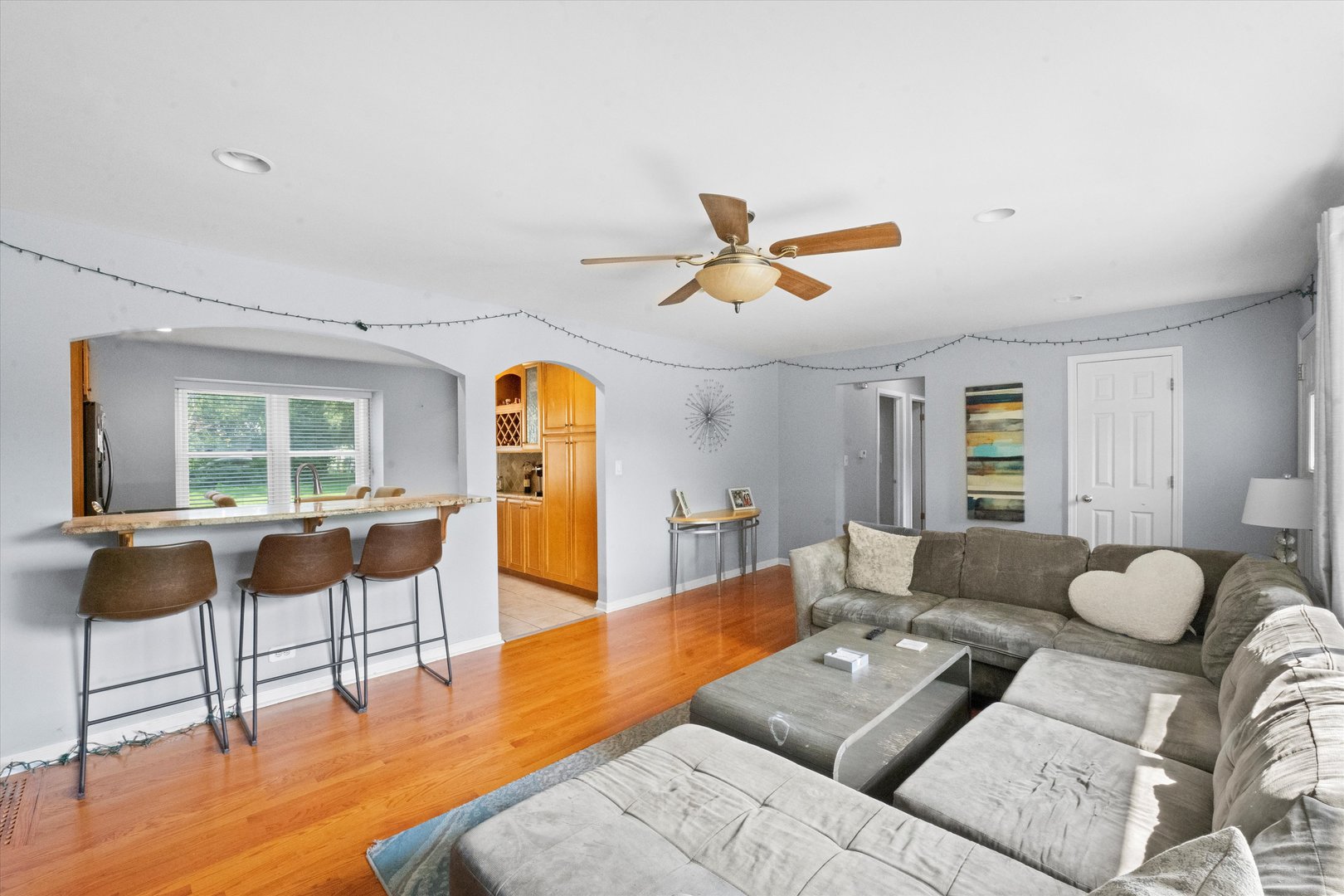 509 Spring Street Roselle, IL 60172 - Photo 5 of 31 a living room with furniture and a large window