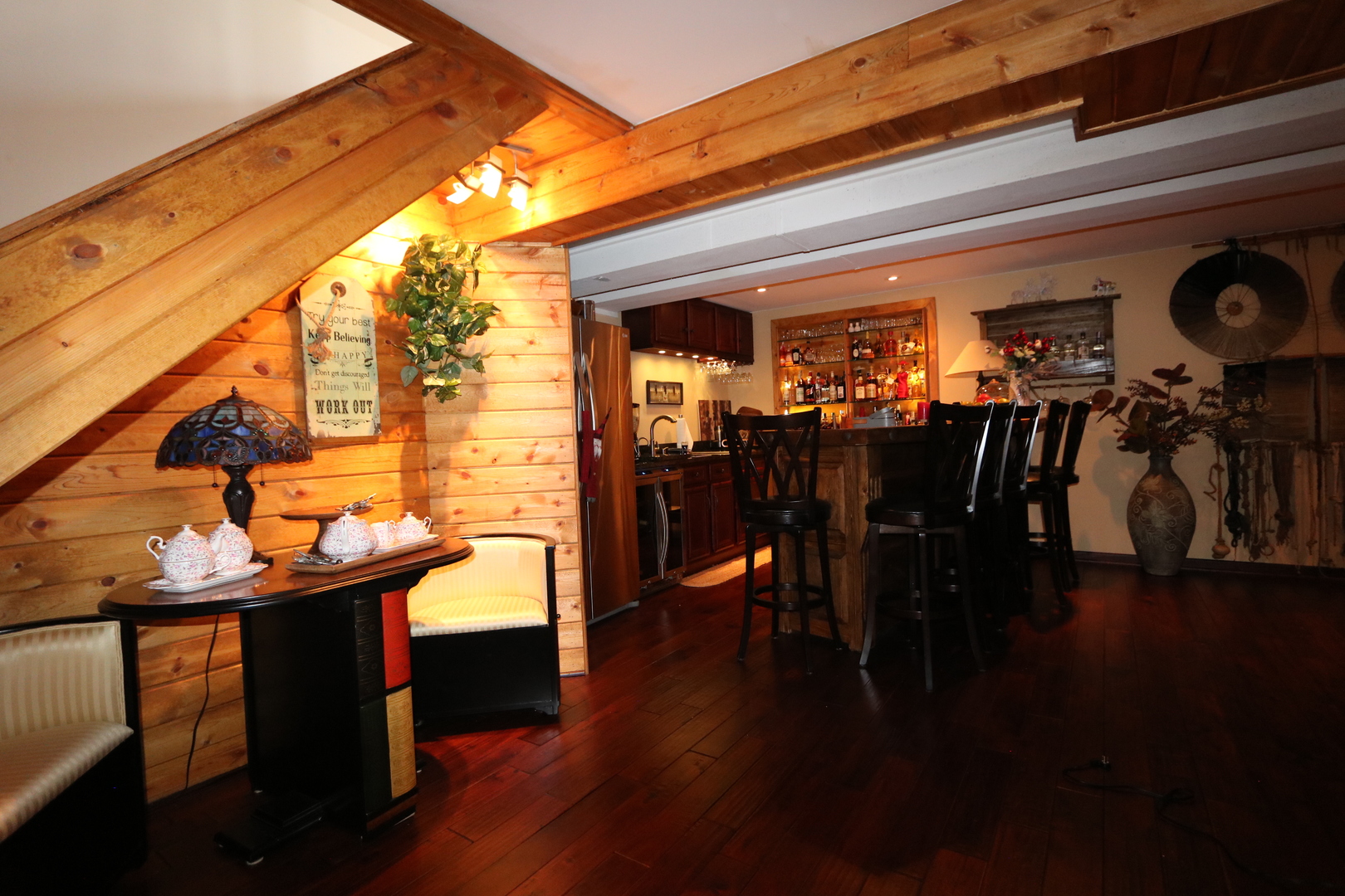 1594 Baytree Drive Romeoville, IL 60446 - Photo 21 of 32 a dining room with furniture and wooden floor