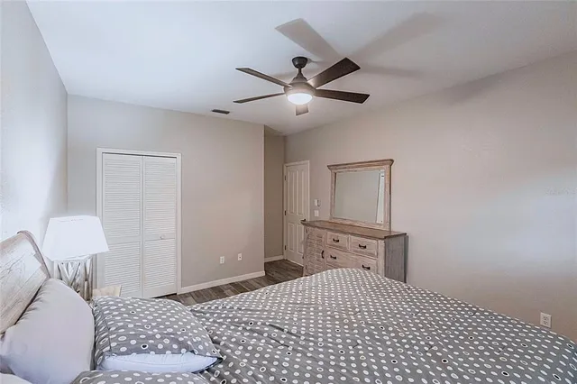 a view of a garage with rack on the wall