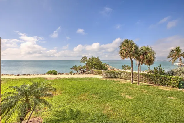 a view of balcony with deck