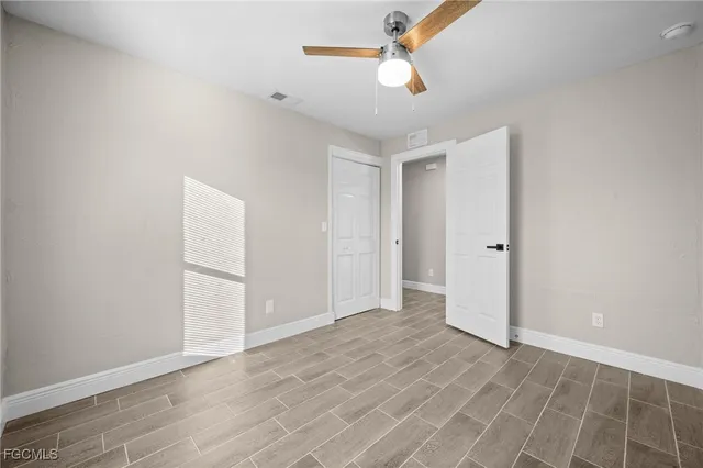 wooden floor in an empty room