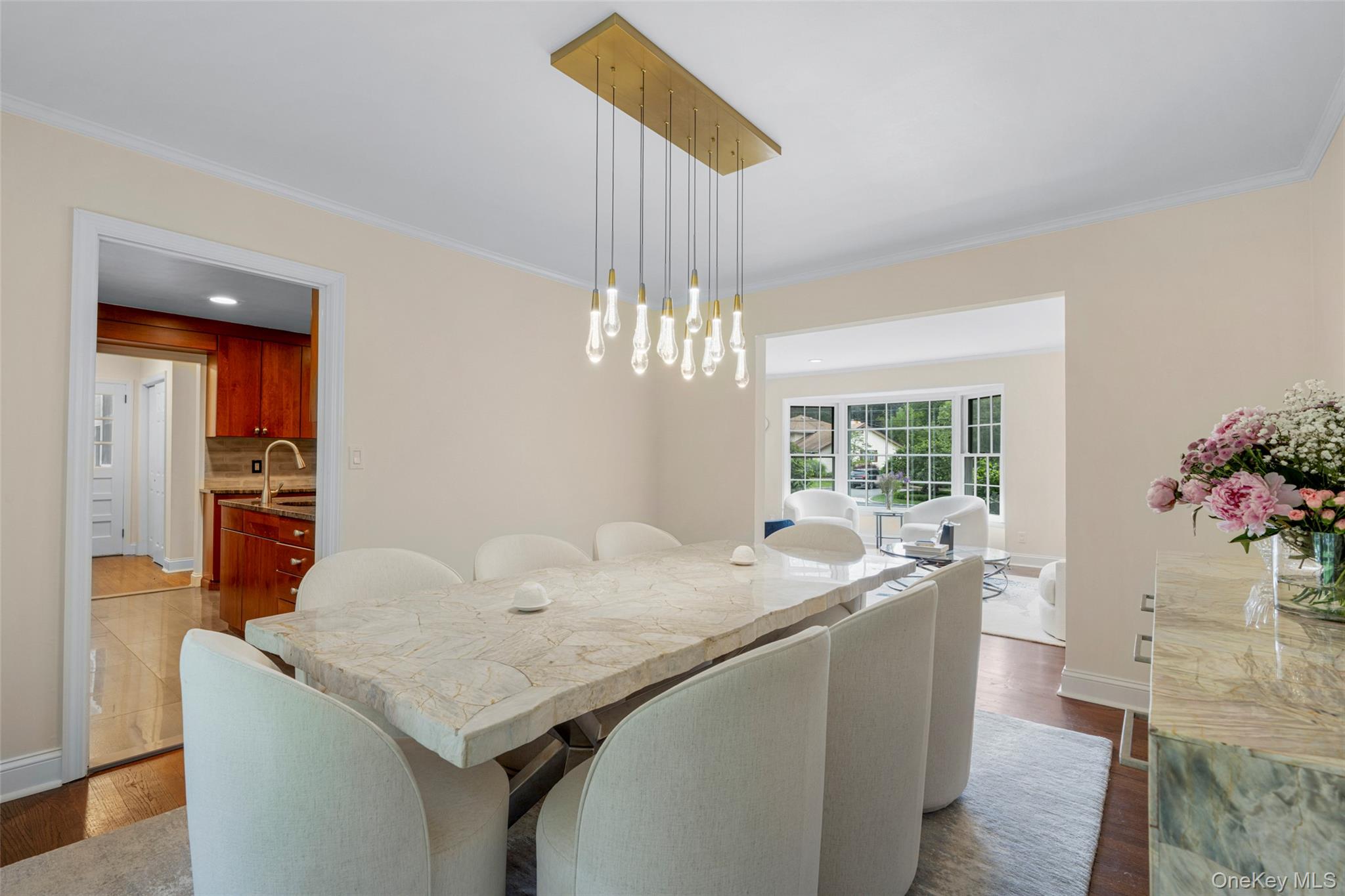 6 Trails End Rye, NY 10580 - Photo 9 of 37 Formal Dining Room with easy access to the Kitchen, perfect for entertaining.