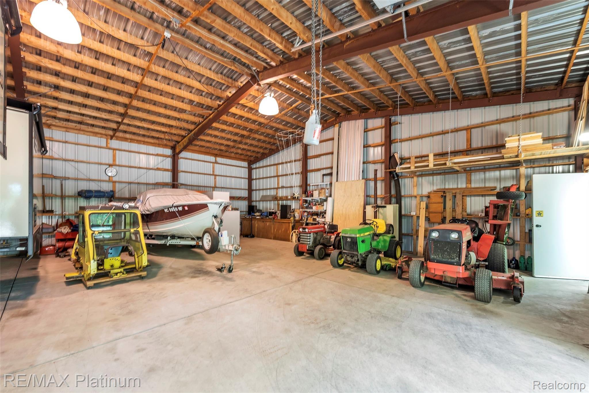 1848 Fox Ridge Drive Howell, MI 48843 - Photo 52 of 68 Great work space - 20' Peak, 220 Service