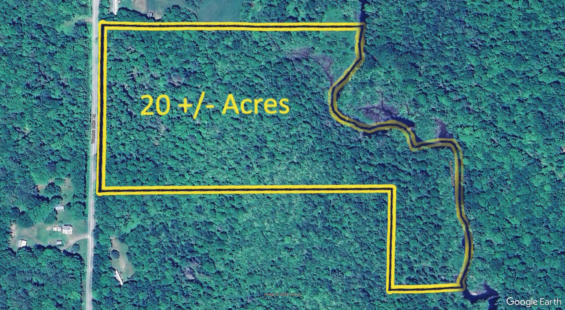 Lot 21 Weeks Mills Road New Sharon, ME 04955 - Photo 2 of 22 Aerial 3 summer 2024
