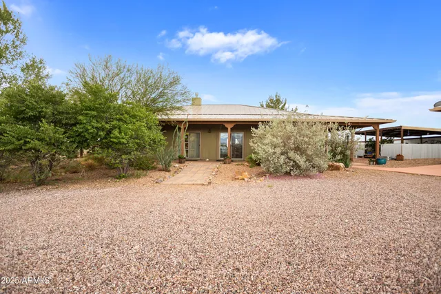 a view of a lake with a city