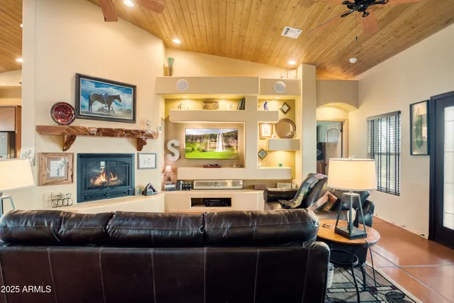 a view of a swimming pool with an ocean view