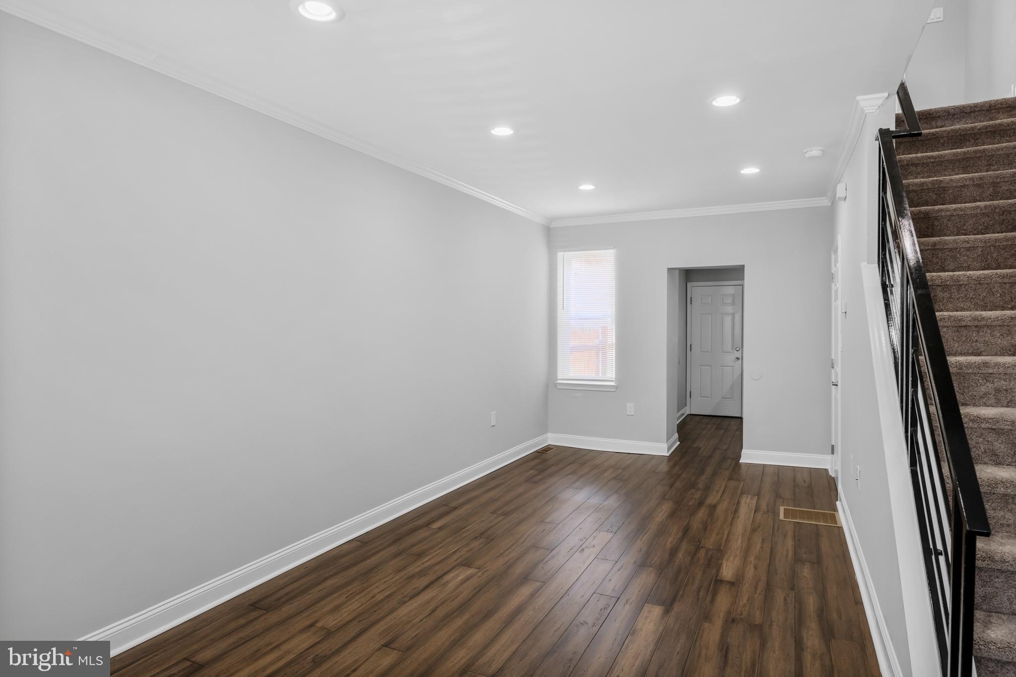 3025 Janney Street Philadelphia, PA 19134 - Photo 8 of 24 a view of empty room with wooden floor and fan