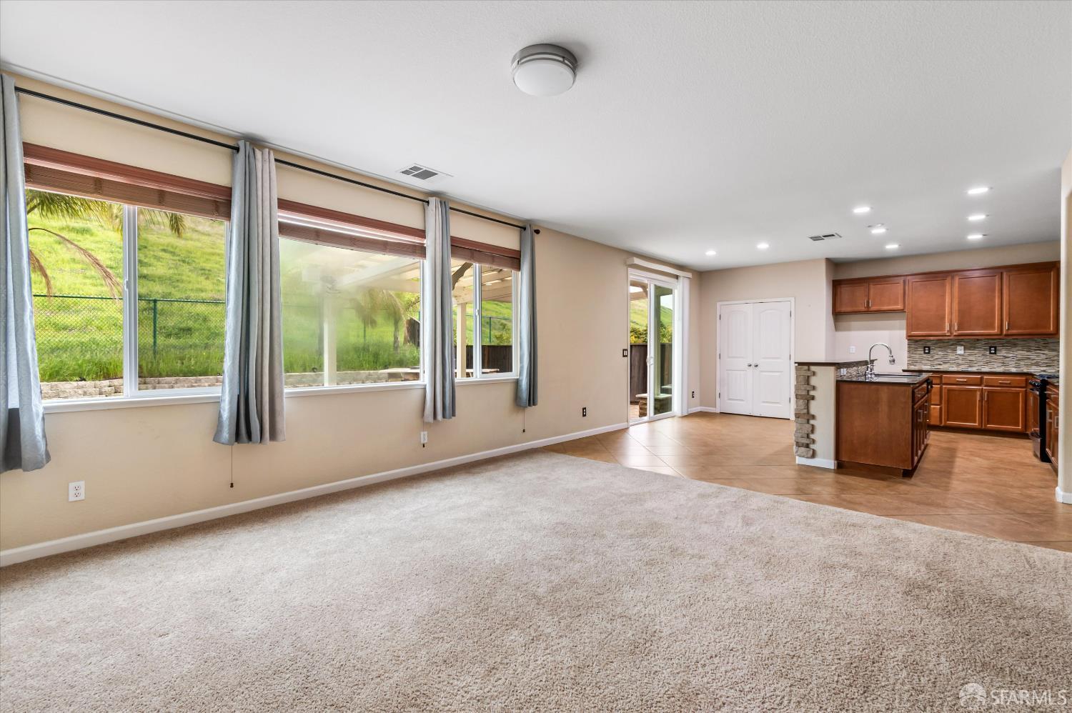 3642 Mallard Way Antioch, CA 94509 - Photo 20 of 45 a view of a kitchen with a sink and a large window