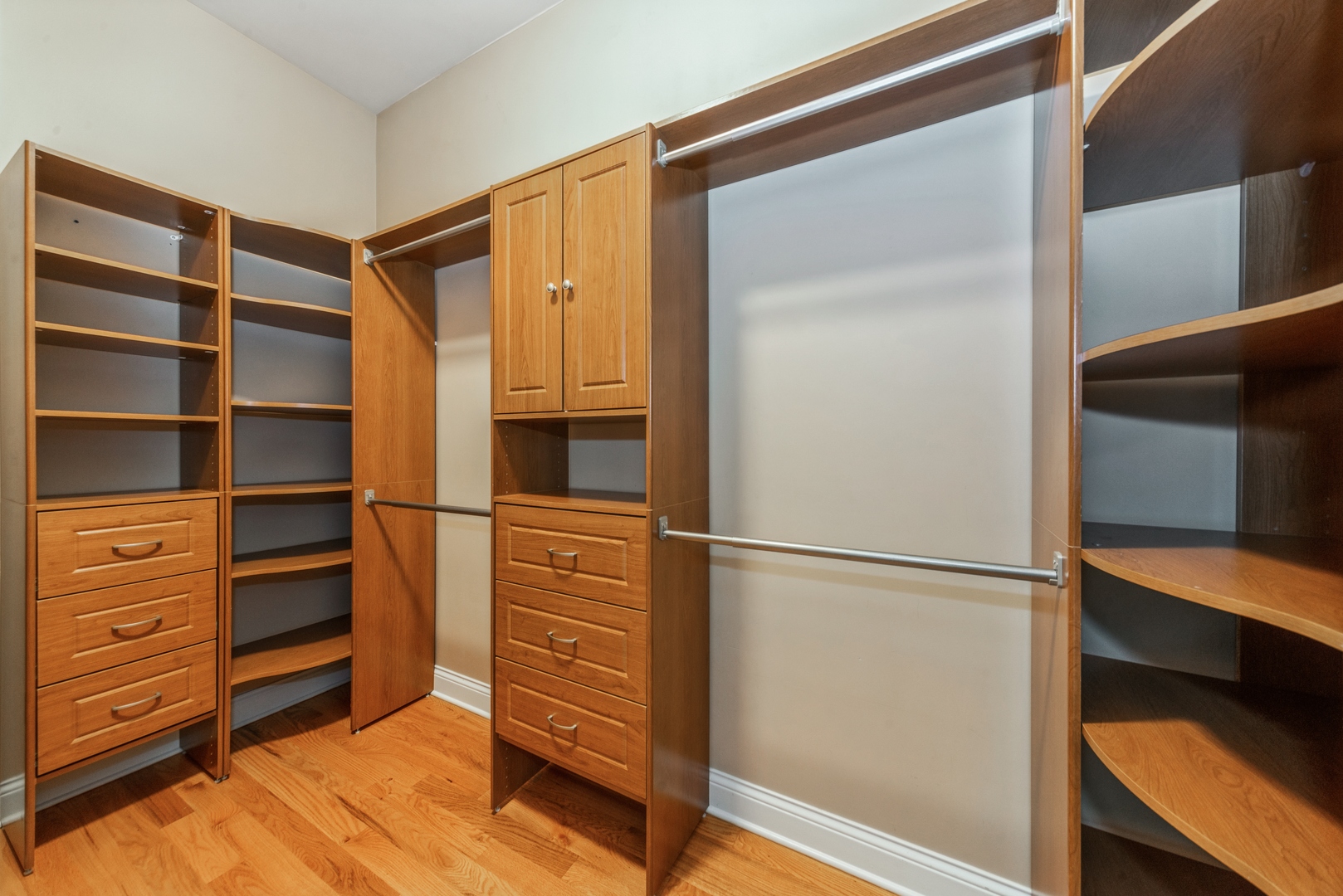 7742 West Higgins Road, Unit 301 Chicago, IL 60631 - Photo 13 of 14 a view of walk in closet with empty racks