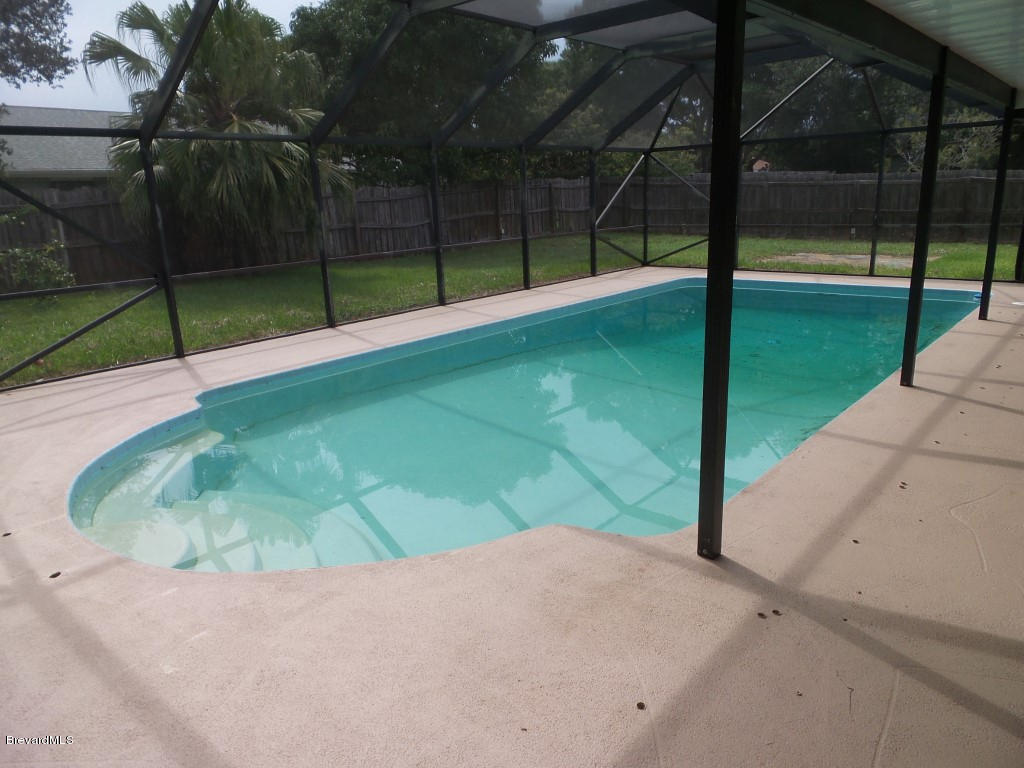 1140 Cromey Road Northeast Palm Bay, FL 32905 - Photo 14 of 14 Large Screened Pool