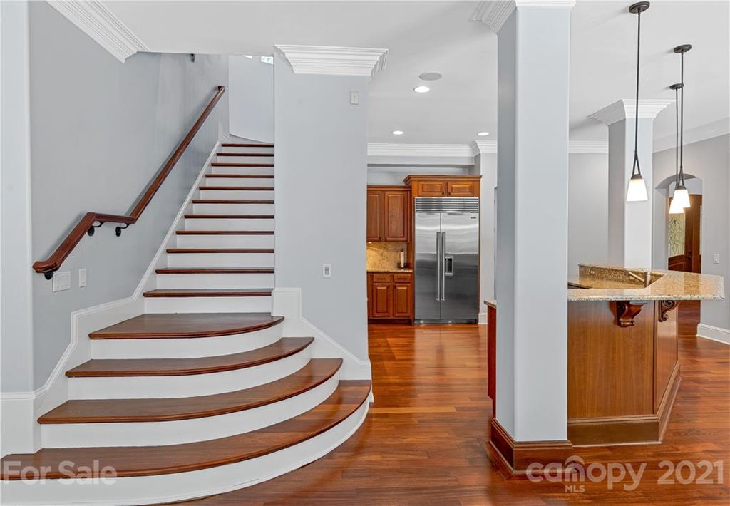 2 Ashbrook Meadows Fletcher, NC 28732 - Photo 17 of 48 a view of entryway and hall with wooden floor